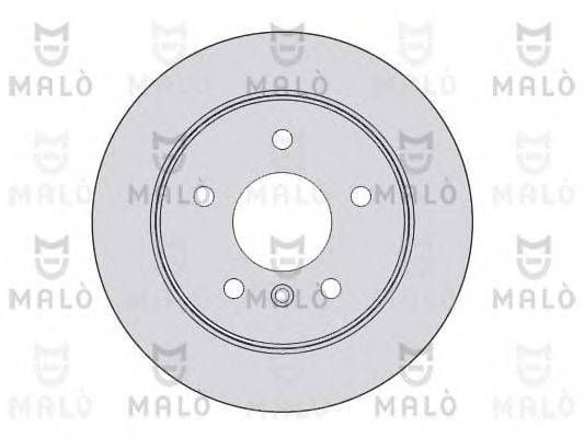 MALO 1110039 гальмівний диск