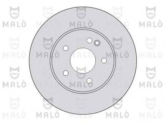 MALO 1110079 гальмівний диск