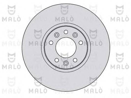 MALO 1110124 гальмівний диск