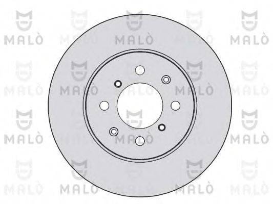 MALO 1110134 гальмівний диск