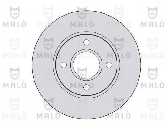MALO 1110156 гальмівний диск