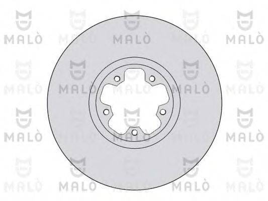 MALO 1110177 гальмівний диск