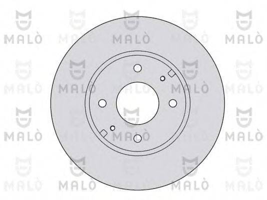 MALO 1110195 гальмівний диск