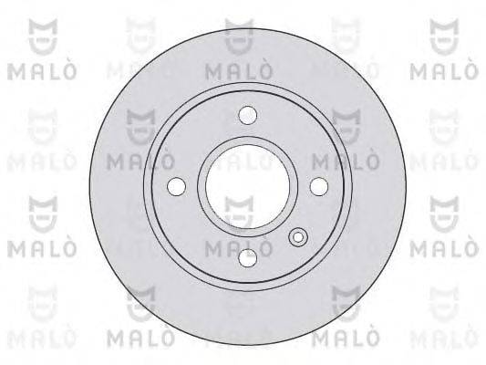 MALO 1110198 гальмівний диск