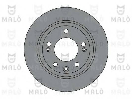 MALO 1110258 гальмівний диск