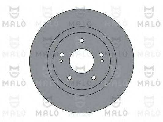 MALO 1110312 гальмівний диск