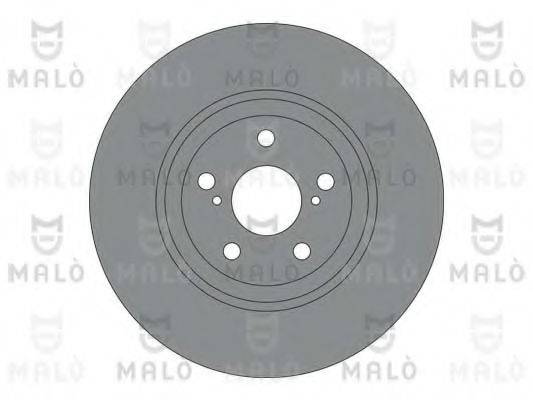 MALO 1110377 гальмівний диск