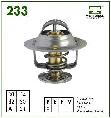 DAIMLER C37129 Термостат, охолоджуюча рідина