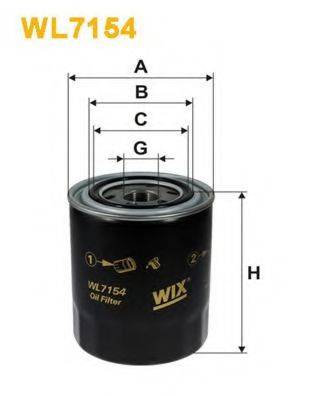 WIX FILTERS WL7154 Масляний фільтр