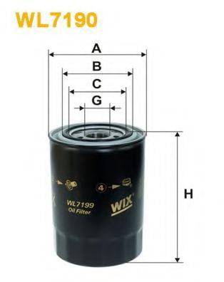 WIX FILTERS WL7199 Масляний фільтр