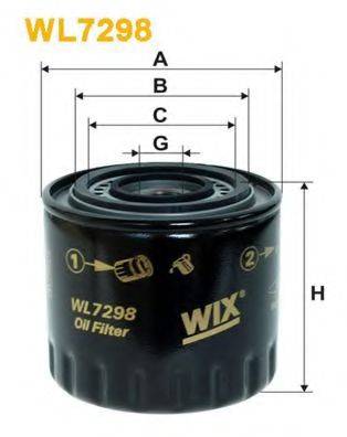 WIX FILTERS WL7298 Масляний фільтр