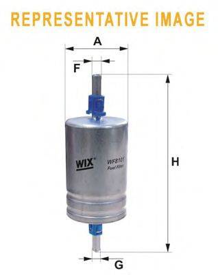 WIX FILTERS WF8412 Паливний фільтр
