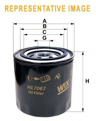WIX FILTERS WL7516 Масляний фільтр