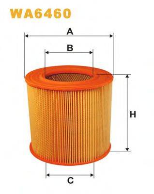 WIX FILTERS WA6460 Повітряний фільтр