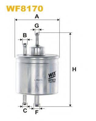 WIX FILTERS WF8170 Паливний фільтр