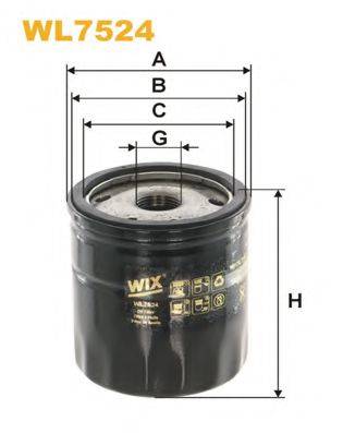 WIX FILTERS WL7524 Масляний фільтр