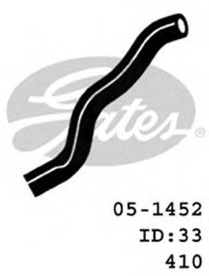 GATES 051452 Шланг радіатора