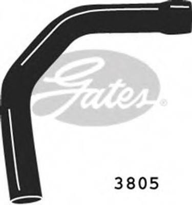 GATES 3805 Шланг радіатора