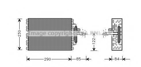 PRASCO CNV016 Випарник, кондиціонер