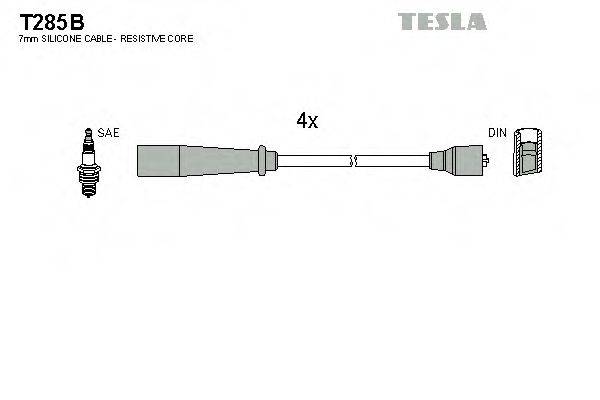 TESLA T285B Комплект дротів запалювання