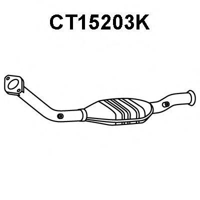 CITROEN/PEUGEOT 170649 Каталізатор