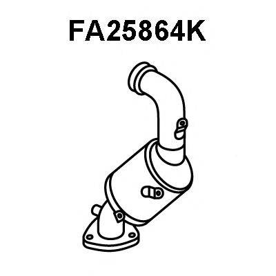 ALFAROME/FIAT/LANCI 51832342 Каталізатор