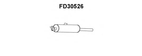 VENEPORTE FD30526 Передглушувач вихлопних газів
