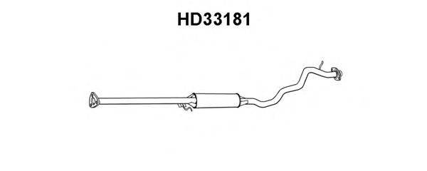 VENEPORTE HD33181 Передглушувач вихлопних газів