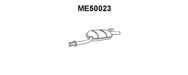 VENEPORTE ME50023 Середній глушник вихлопних газів