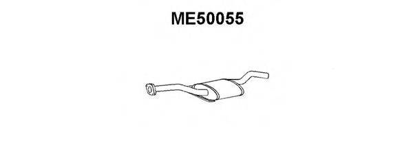 VENEPORTE ME50055 Середній глушник вихлопних газів