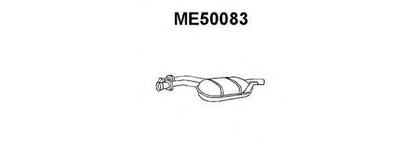 VENEPORTE ME50083 Середній глушник вихлопних газів