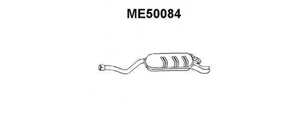 VENEPORTE ME50084 Глушник вихлопних газів кінцевий