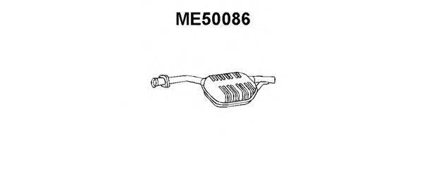 VENEPORTE ME50086 Середній глушник вихлопних газів