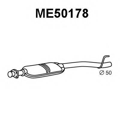 VENEPORTE ME50178 Передглушувач вихлопних газів