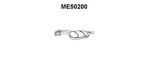 VENEPORTE ME50200 Середній глушник вихлопних газів
