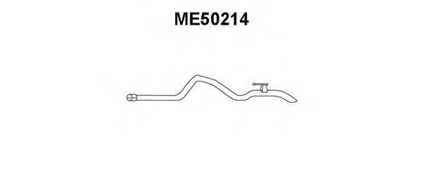 VENEPORTE ME50214 Труба вихлопного газу