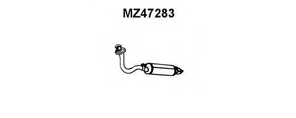 VENEPORTE MZ47283 Передглушувач вихлопних газів