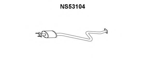 VENEPORTE NS53104 Передглушувач вихлопних газів