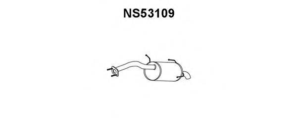 VENEPORTE NS53109 Глушник вихлопних газів кінцевий