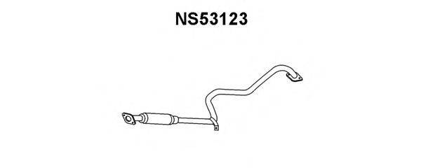 VENEPORTE NS53123 Середній глушник вихлопних газів