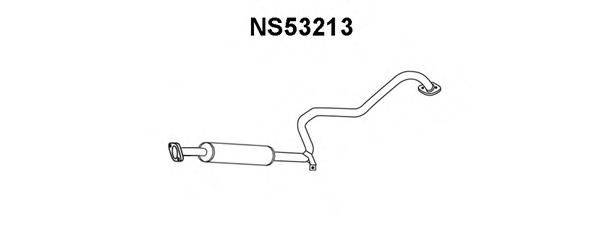 VENEPORTE NS53213 Глушник вихлопних газів кінцевий