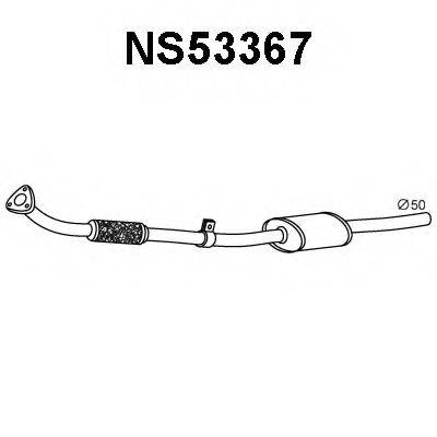 VENEPORTE NS53367 Передглушувач вихлопних газів