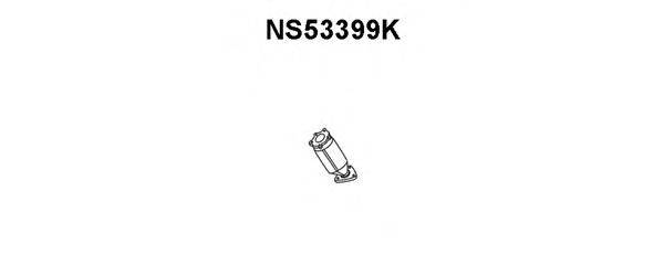 NISSAN B08A02F000 Каталізатор