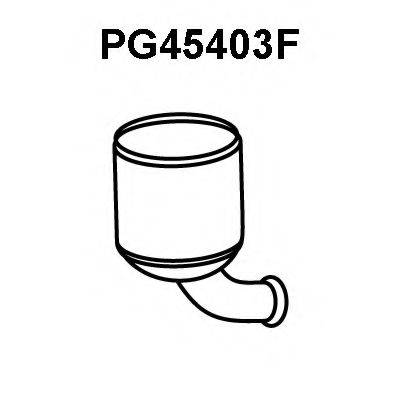 VENEPORTE PG45403F Саджовий/частковий фільтр, система вихлопу ОГ