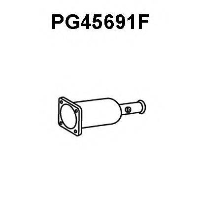 VENEPORTE PG45691F Саджовий/частковий фільтр, система вихлопу ОГ