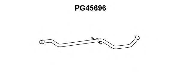 VENEPORTE PG45696 Труба вихлопного газу