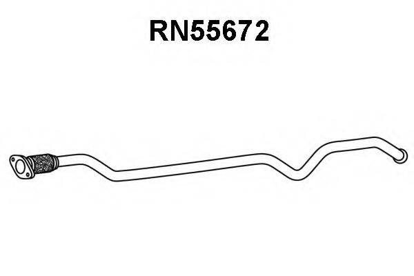 VENEPORTE RN55672 Труба вихлопного газу