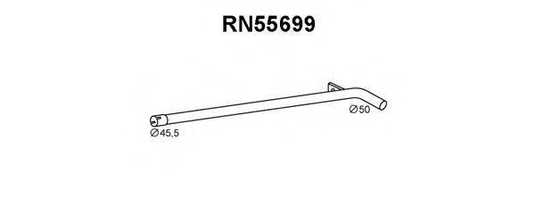 VENEPORTE RN55699 Труба вихлопного газу