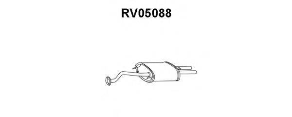 VENEPORTE RV05088 Глушник вихлопних газів кінцевий