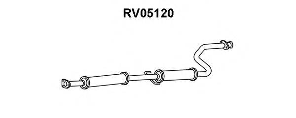VENEPORTE RV05120 Передглушувач вихлопних газів
